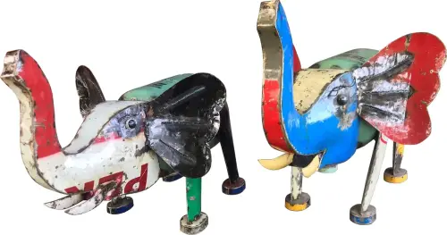 Product image of the product “Elephant 75 cm Length, metal art. ”